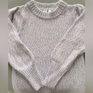 GAP Multi Colored Woman’s Puffed Sleeve Sweater